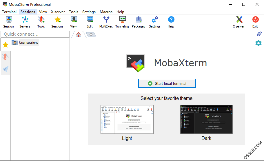 MobaXterm 专业便携版截图